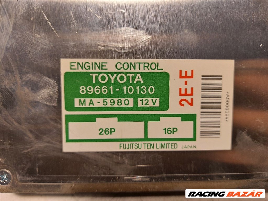 TOYOTA STARLET Motorvezérlő 89661101130 4. kép