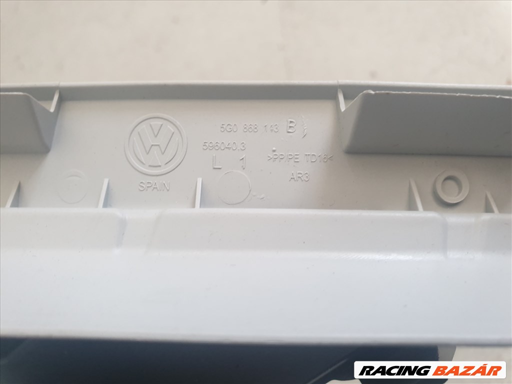 Volkswagen Golf VII Variant 2.0 TDI BMT A oszlop burkolat (bal) 5G0 868 113 B 5. kép
