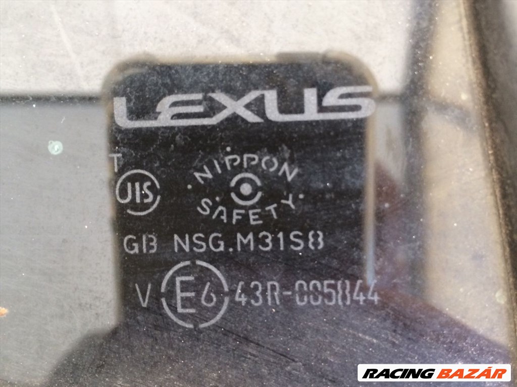 LEXUS IS Jobb hátsó Fixüveg (Ajtóban) nsgm31s8-43r005844 3. kép