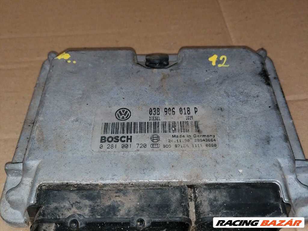 VW PASSAT B5 Motorvezérlő 038906018p-281001720 3. kép