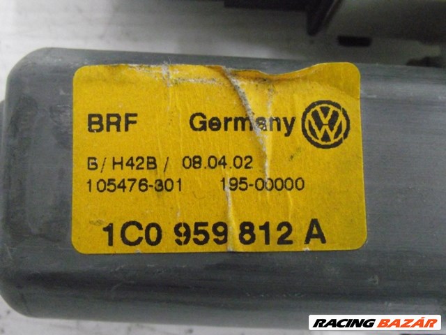 VW Golf 4 1.6 (1J1 1J5) jobb hátsó ablakemelő motor 1c0959812a 2. kép