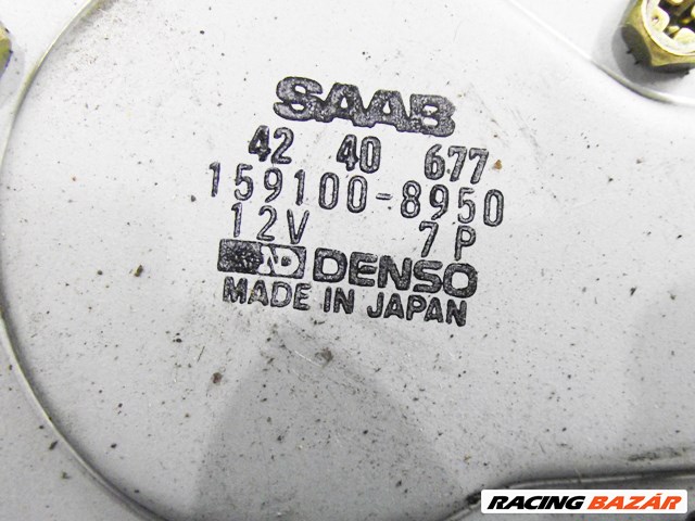 SAAB 900 II 2.5 -24 V6 hátsó ablaktörlő motor 4240677 2. kép