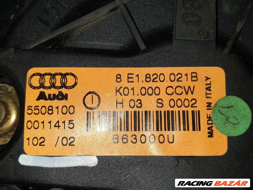 AUDI A4 B6 Fűtőmotor (Klímás) audi8e1820021b-k01000ccw 3. kép