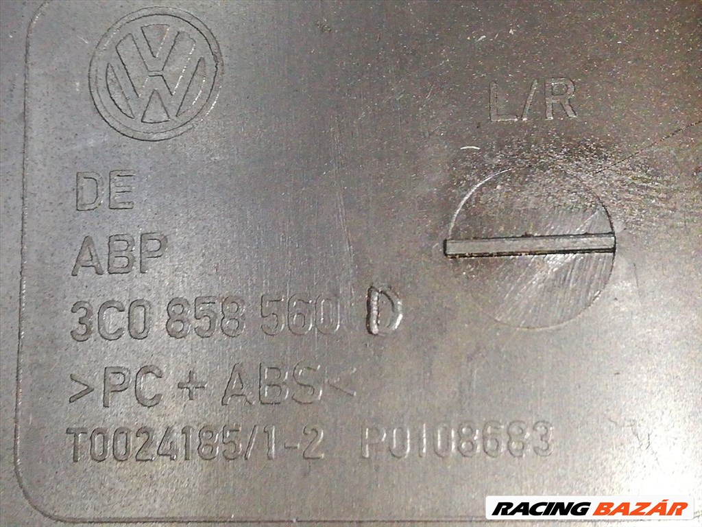 VW PASSAT B6 Felső Kormányoszlop Burkolat vw3c0858560-t002418512 3. kép