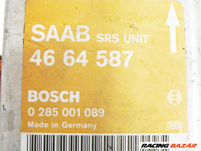 SAAB 900 II 2.5 -24 V6 légzsák vezérlő 4664587 3. kép