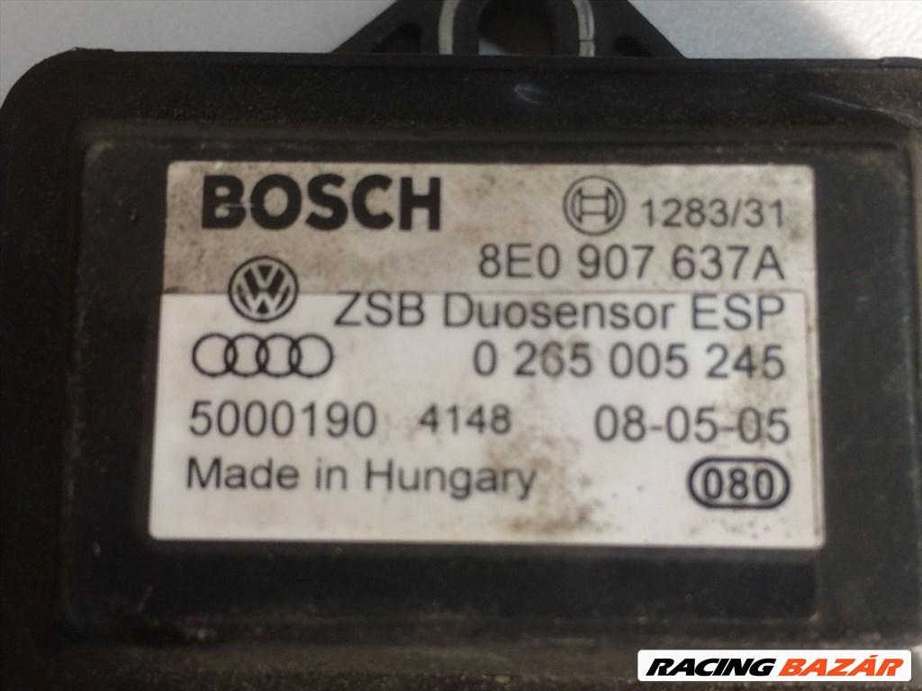 VW PHAETON Menetstabilizátor vwag8e0907637a-bosch0265005245 3. kép