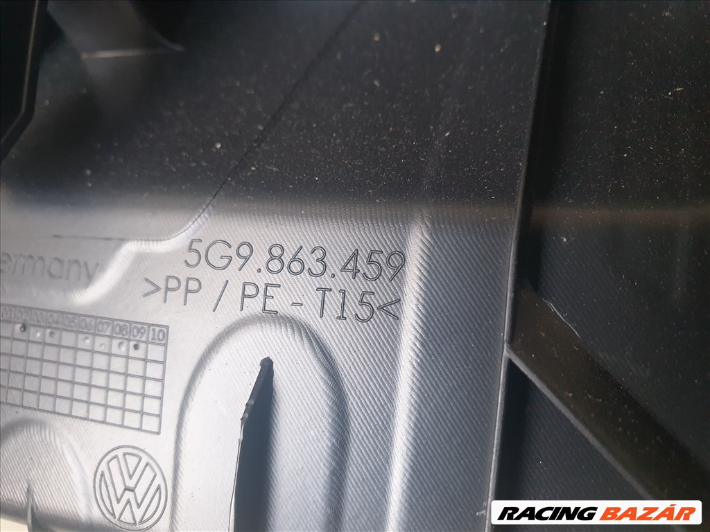 Volkswagen Golf VII 2.0 TDI BMT csomagtér hátfal burkolat 5G9 863 459  8. kép