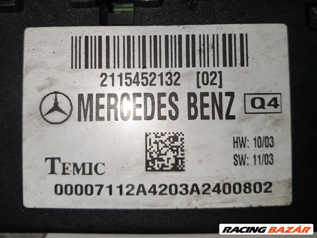 MERCEDES-BENZ E-CLASS Komfort Elektronika mercedes2115452132-temic00007112a4203a2400802 3. kép