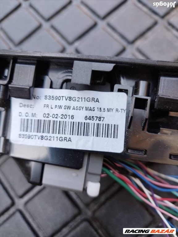 Honda Civic X ablakemelő kapcsoló  83590tv8g211gra 2. kép