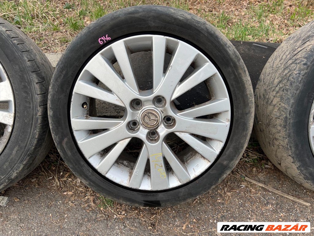 Mazda 6 (2nd gen) 215 / 50 / R17 / 5x114,3 / 7,0J / ET60 Alufelni Szett Gumival 2. kép