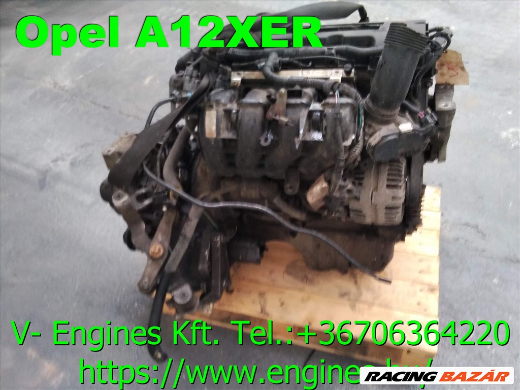 OPEL, bontott motor, autó motor, autó-motor, használt motor, A12XER 3. kép