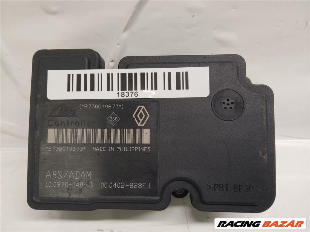 Renault Twingo 2. 2007-2011 ABS Elektronika 8200403322F, 10.0207-0059.4, 10.0970-1409.3  KI-BE SZERELÉST IS VÁLLALUNK! 1. kép