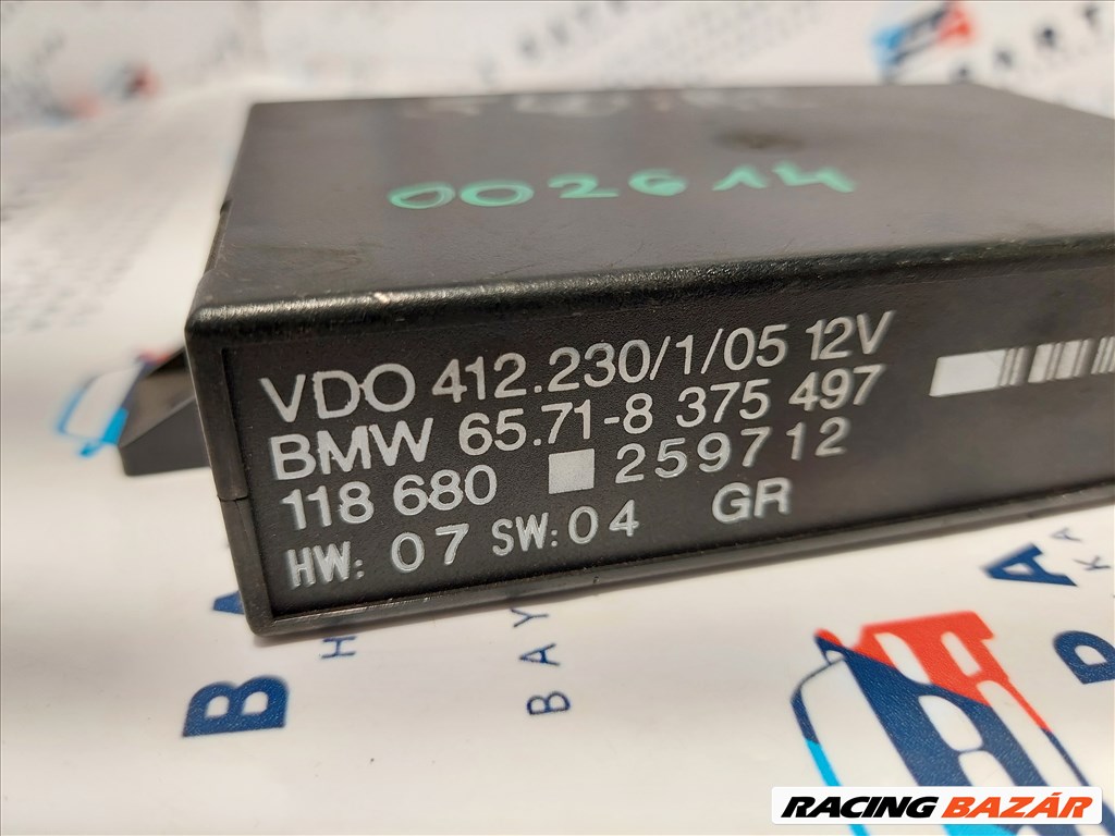 BMW E38 E39 VDO tempomat vezérlő doboz eladó (002614) 65718375497 2. kép