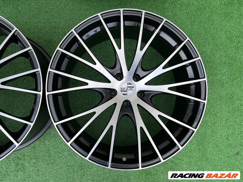 R21 5x112 (66,45) MAK RENNEN ICE BLACK 9.5J ET27 NEW 1. kép