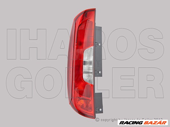 Fiat Doblo 2015- - Hátsó lámpa üres bal (dupla h. ajtós) SZGK 1. kép