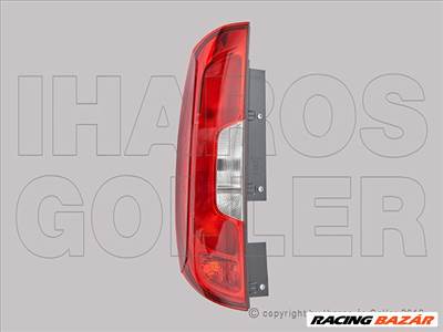 Fiat Doblo 2015- - Hátsó lámpa üres bal (dupla h. ajtós) SZGK