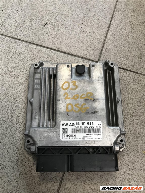 Skoda Octavia III 2,0 CR DSG motorvezérlő 04l907309d 1. kép