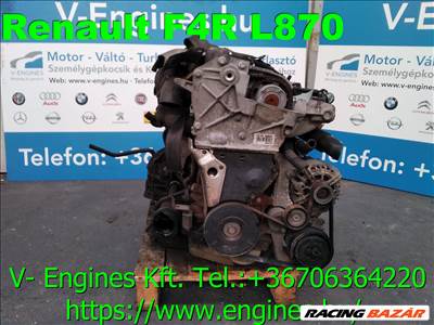 RENAULT F4R L870 bontott motor