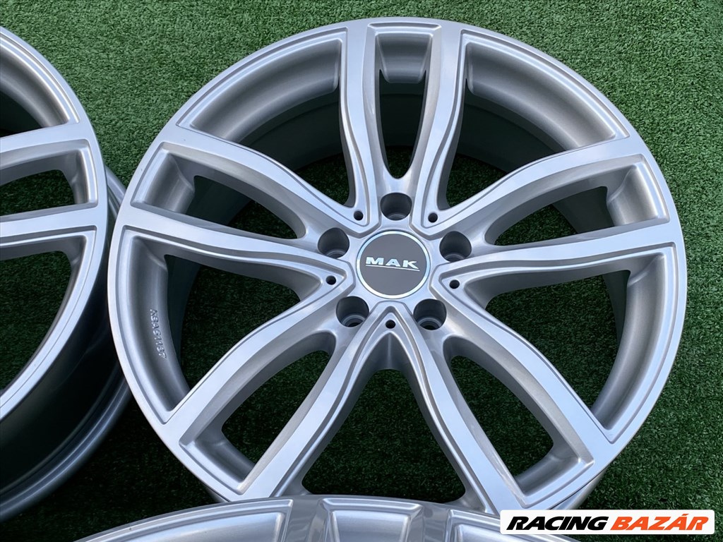 R19 5x120 (72.6) MAK FAHR SILVER 9.5J ET46 SILVER NEW 3. kép