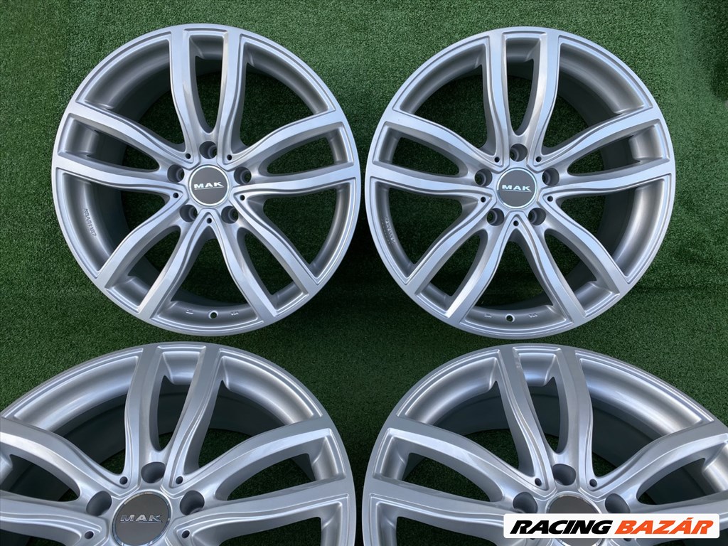 R19 5x120 (72.6) MAK FAHR SILVER 9.5J ET46 SILVER NEW 4. kép