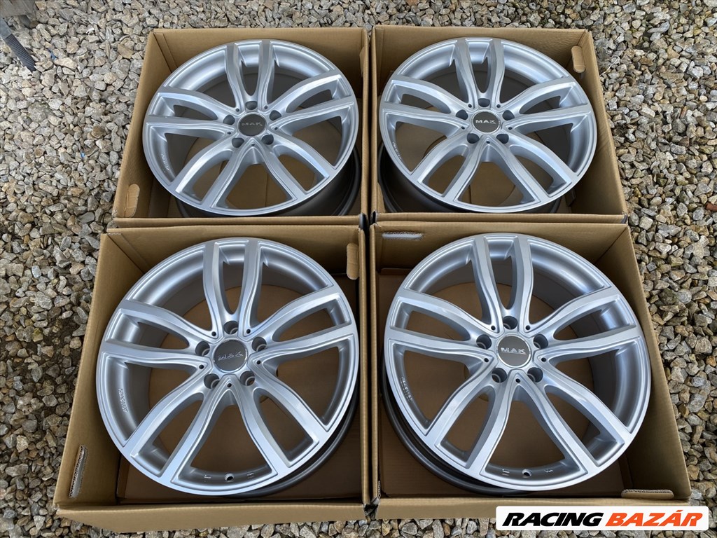 R19 5x120 (72.6) MAK FAHR SILVER 9.5J ET46 SILVER NEW 5. kép