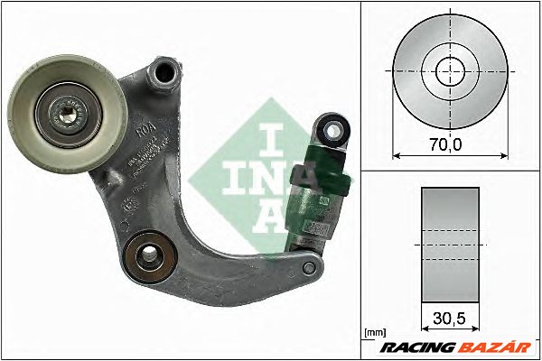 INA 534 0534 10 - hosszbordás szíj feszítőkar HONDA HONDA (DONGFENG) HONDA (GAC) 1. kép