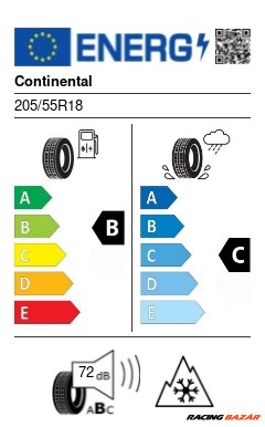 Continental TS 830P XL * 205/55 R18 96H téli gumi 2. kép