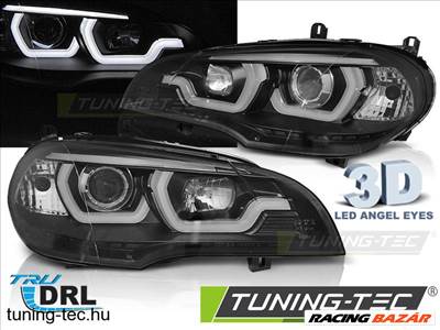 BMW X5 E70 07-13 TUBE LIGHT DRL BLACK Tuning-Tec F