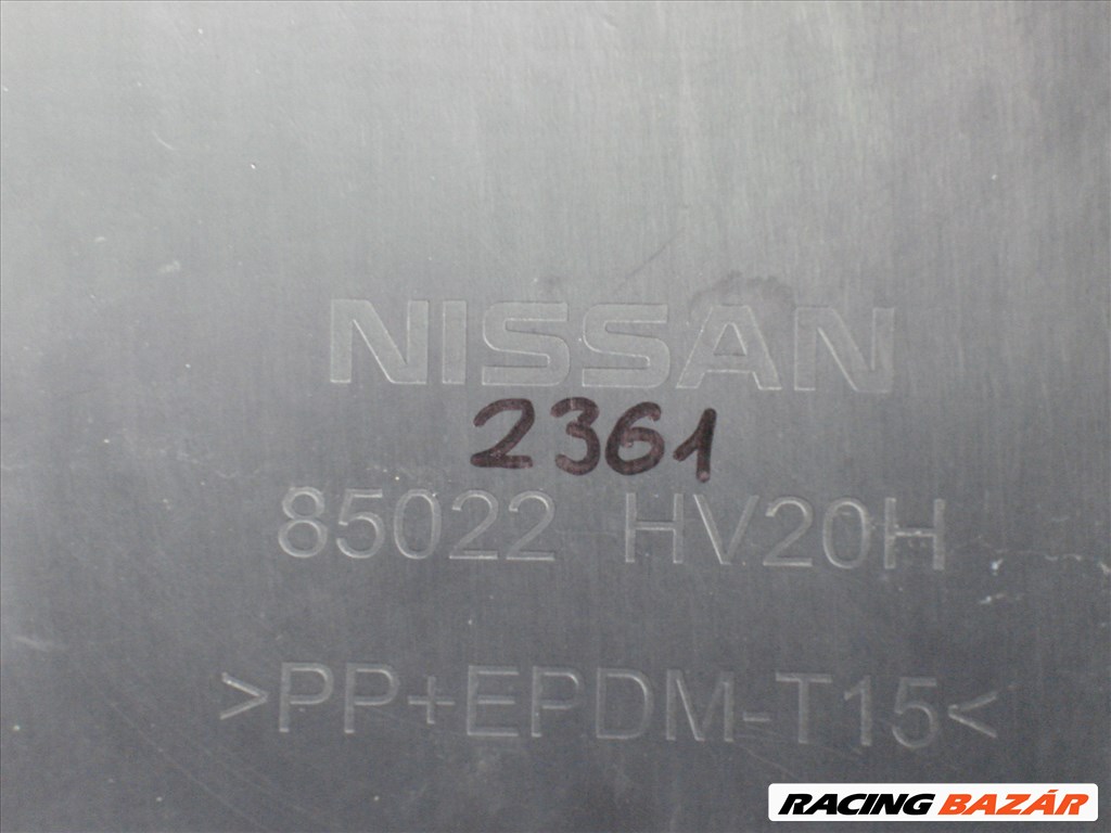 Nissan Qashqai radaros hátsó lökhárító 85022HV20H 2017-től 5. kép