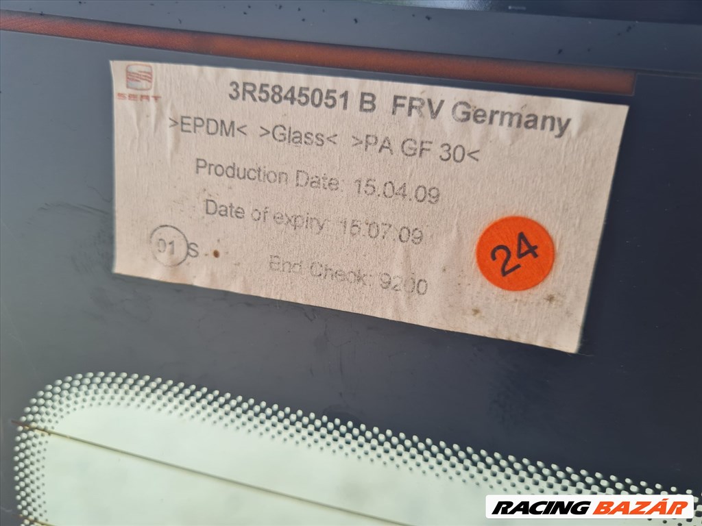 Seat Exeo sedan hátsó üveg, 3R5 845 051 B 2. kép