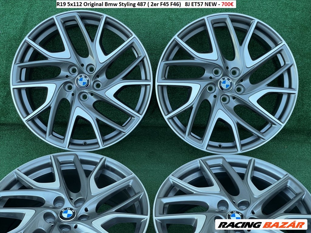 R19 5x112 Original Bmw Styling 487 ( 2er F45 F46)   8J ET57 NEW 2. kép