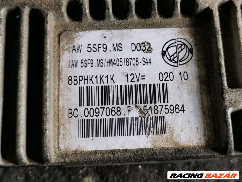 Fiat 500 1.2 8V ECU  51875964 1. kép