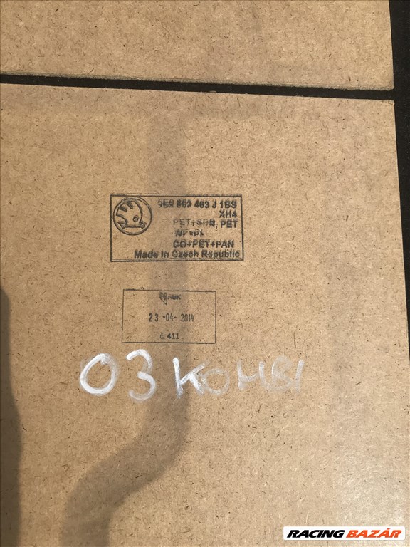 Skoda Octavia III / KOMBI - csomagtér szőnyeg 3. kép