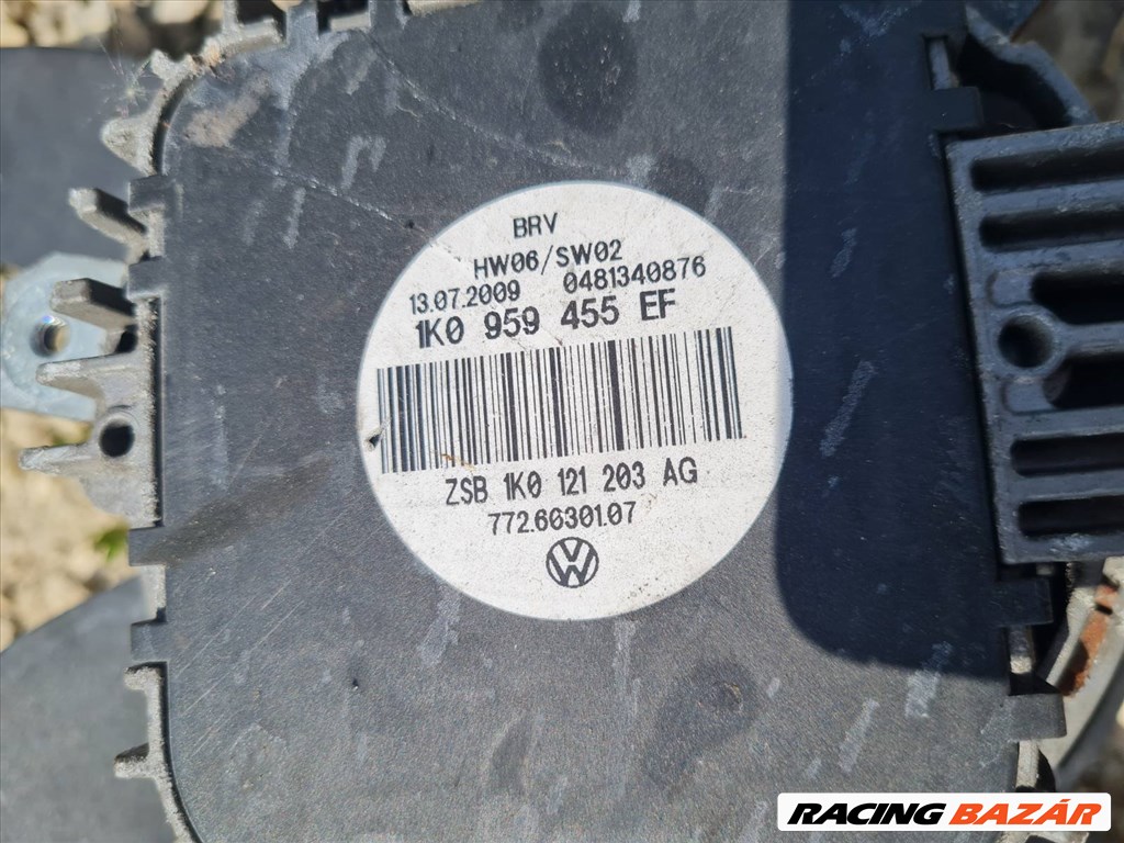 Volkswagen Golf VI hűtőventilátor, 1K0 959 455 EF 2. kép