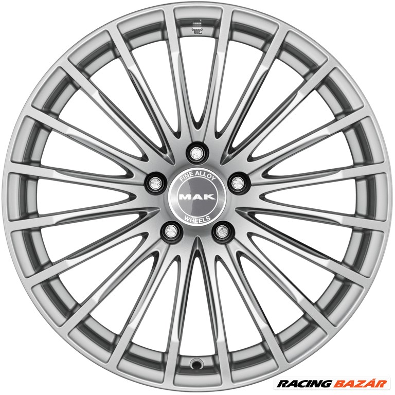 R18 5x112 (66,6) MAK STARLIGHT SILVER 9J ET50 NEW - 499 EUR  2. kép