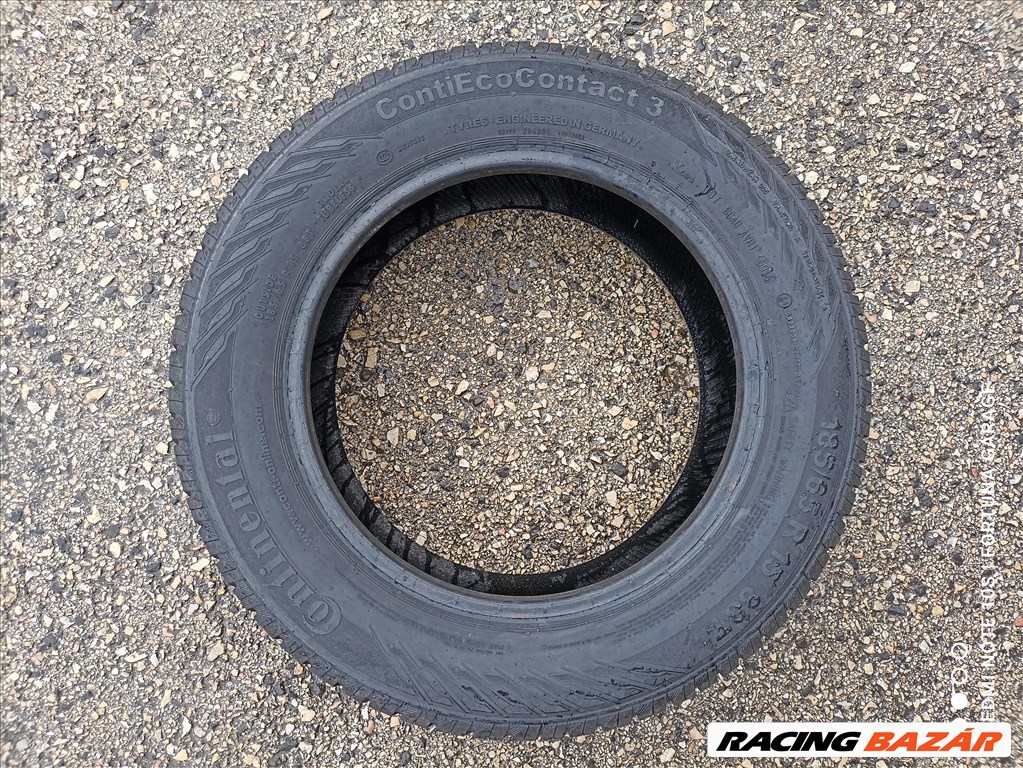  185/65 R15" Continental EC3 használt nyári gumik 3. kép