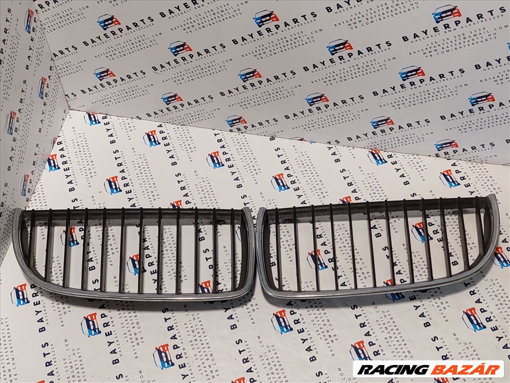 BMW E90 E91 gyári króm vese hűtőrács grill (077354) 7120007 1. kép