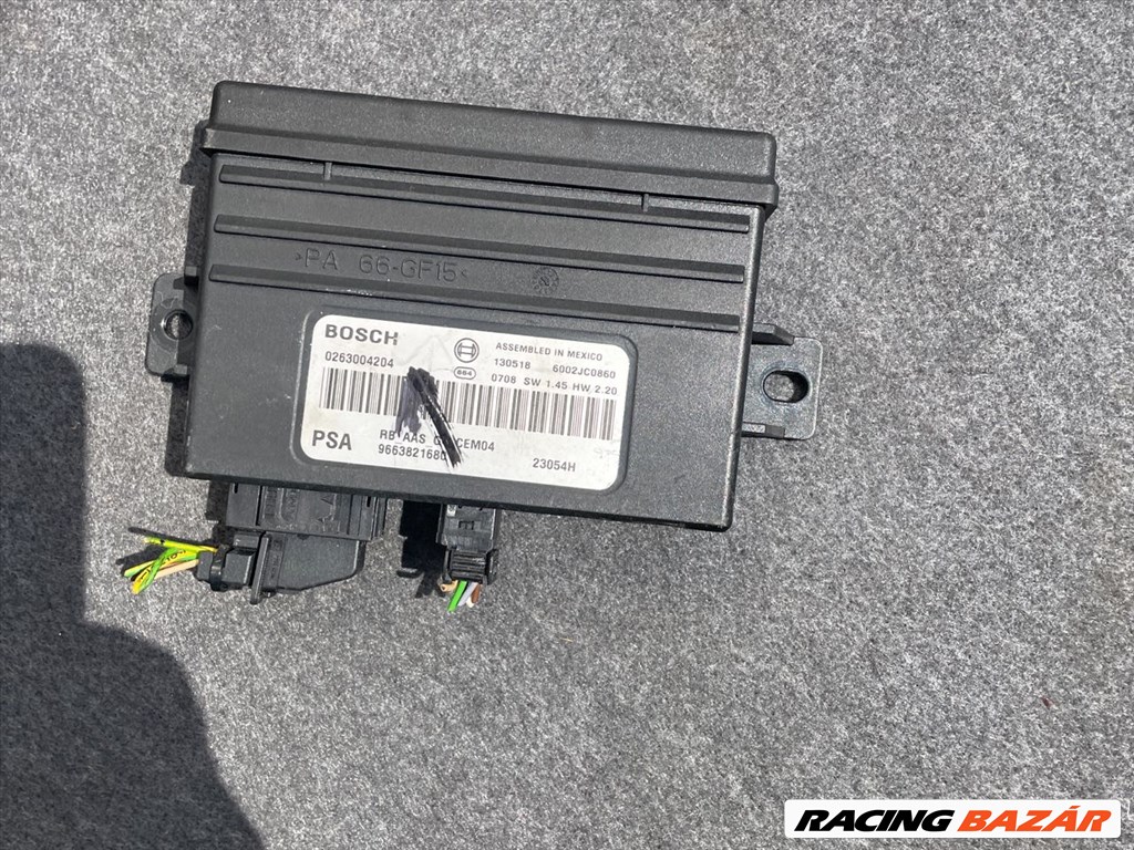 Citroën C4 Picasso I CITROËN C4 PICASSO Tolatóradar Elektronika 9663821680 6002jc0860 1. kép