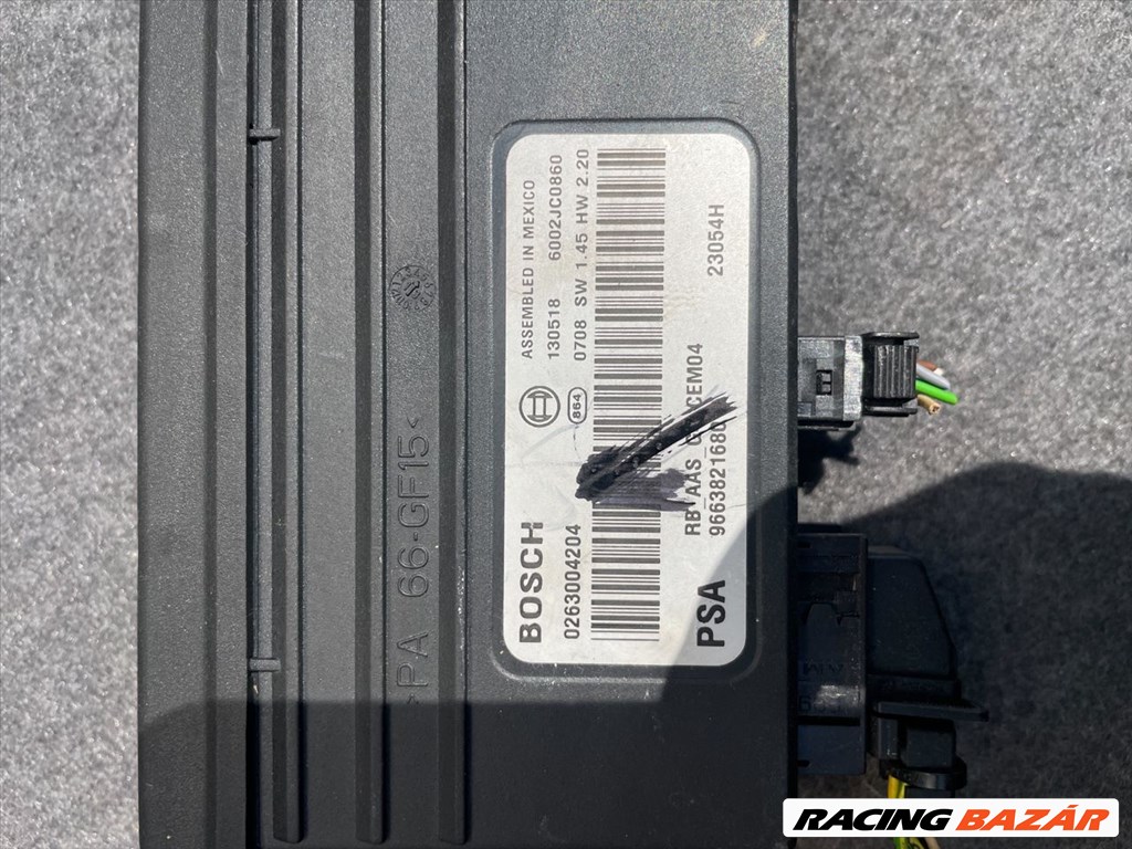 Citroën C4 Picasso I CITROËN C4 PICASSO Tolatóradar Elektronika 9663821680 6002jc0860 2. kép