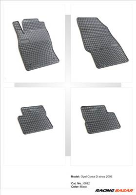 Opel Adam méretpontos gumiszőnyeg garnitúra