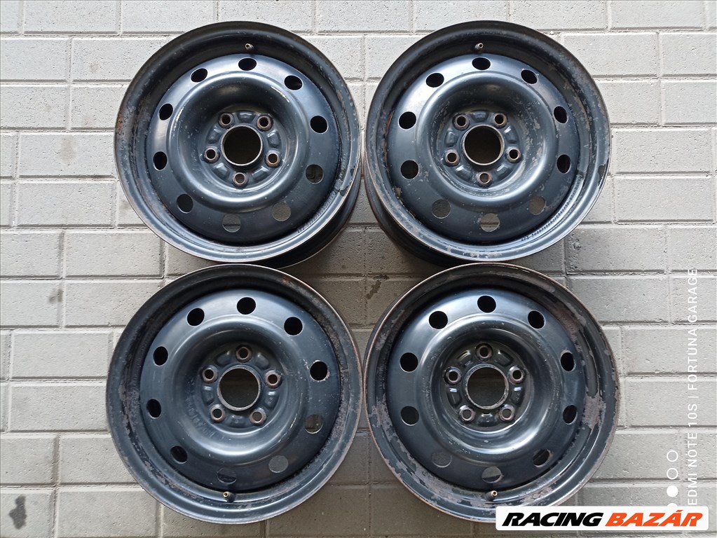 5x114.3 15" Kia / Hyundai használt lemezfelni garnitúra (171) 1. kép