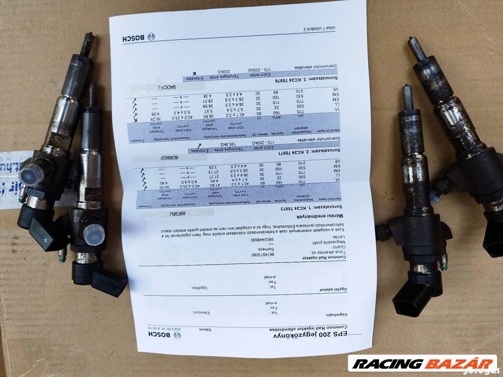 Peugeot 307,207, 206, Ford C-Max Mk1, Citroën C5 II porlasztó  2. kép