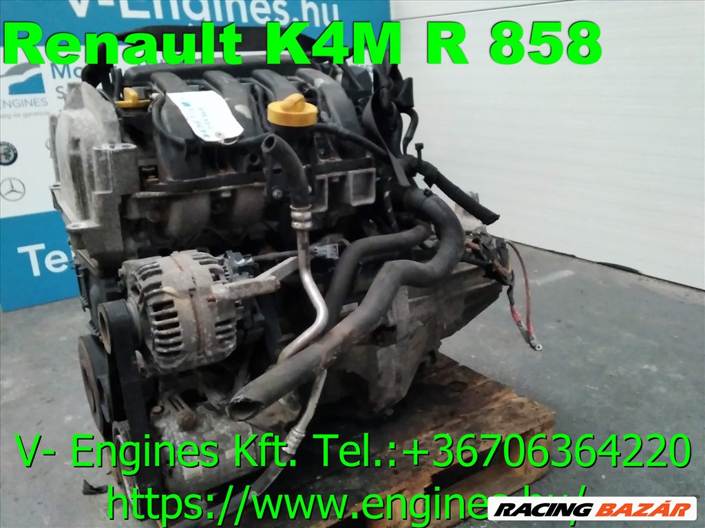 RENAULT/NISSAN  K4M R 858 bontott motor 3. kép