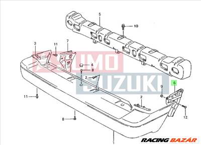 Suzuki Vitara lökhárító tartó jobb hátsó 71830-56B00