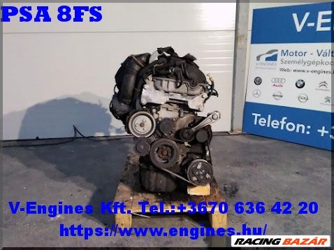 PSA 8FS bontott motor PSA , bontott motor, autó motor, autó-motor, használt motor, 8FS 3. kép