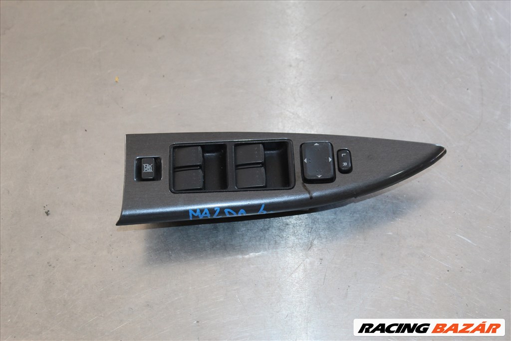 Mazda 6 (2nd gen) bal ablakemelő kapcsoló 1. kép