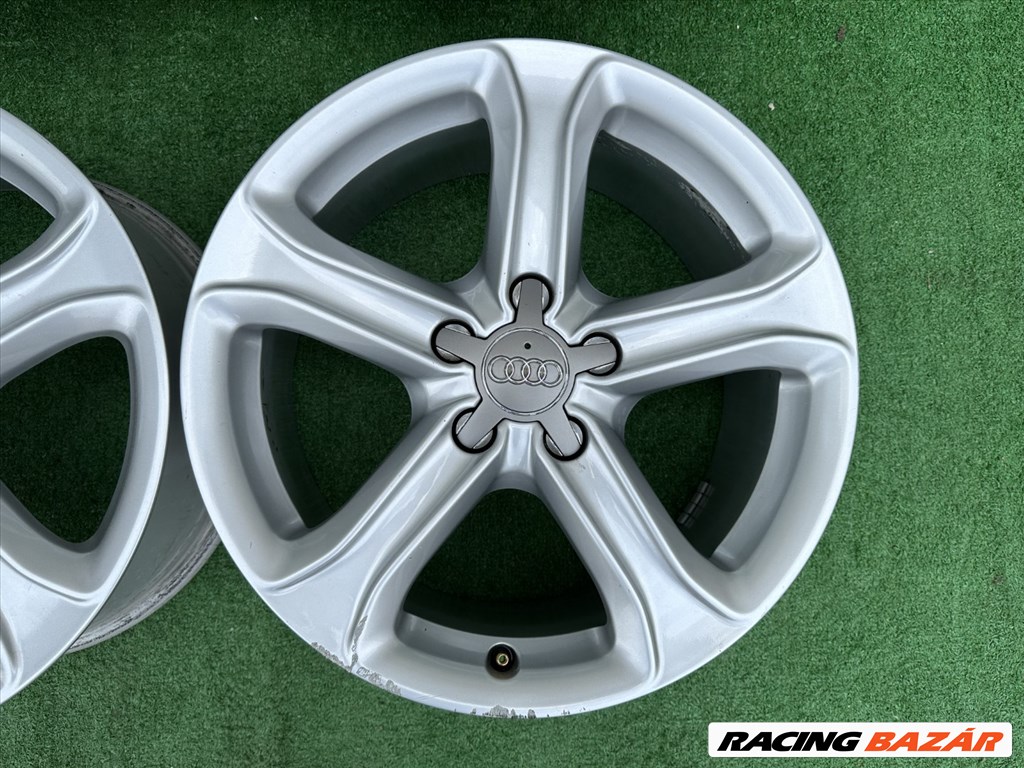 R17 5x112 (66.5) Original Audi 7.5J ET45 - OEM 8K0 601 025 BK 2. kép