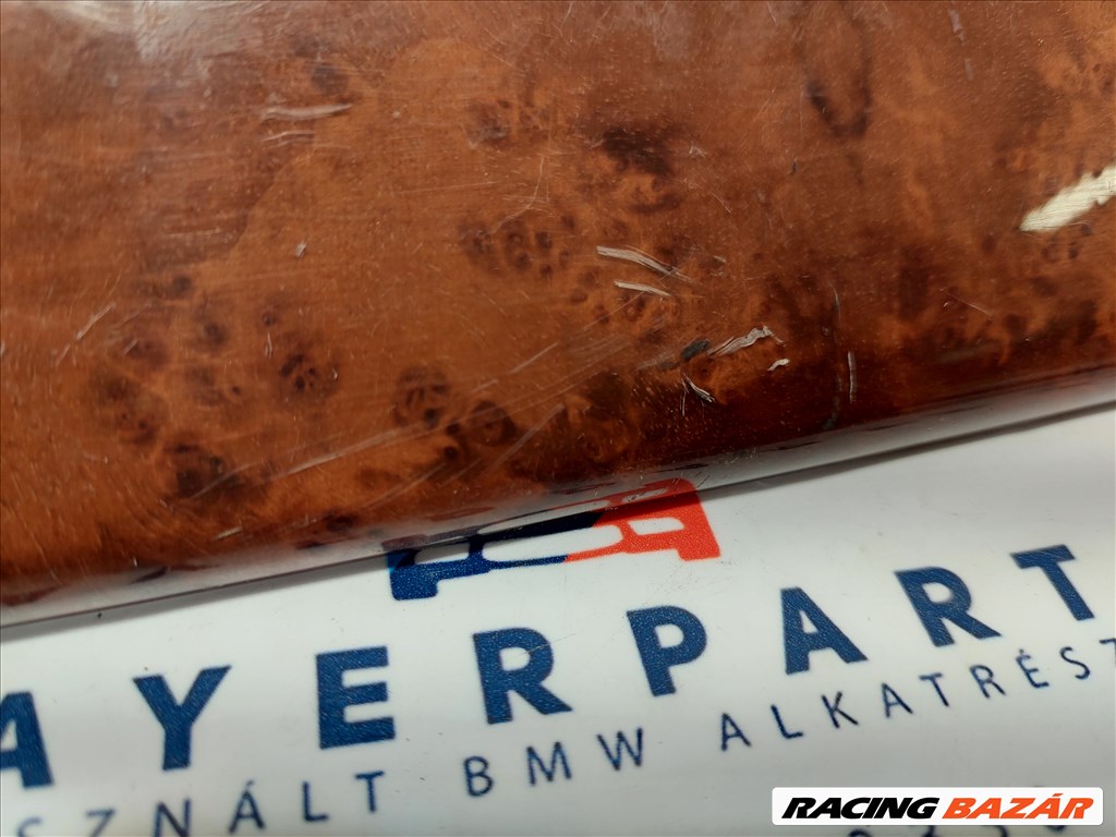 BMW E39 sedan touring fabetétes kesztyűtartó feletti műszerfal keret díszléc dekorléc dekor (002562) 8211434 2. kép