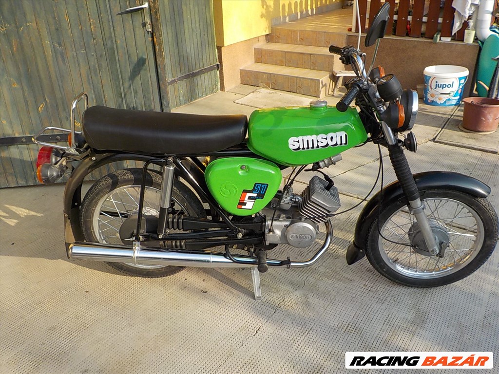 SIMSON S51-ES KISMOTOR,GYÁRI 8803KM-REL,GYŰJTEMÉNYBŐL ELADÓ 1. kép