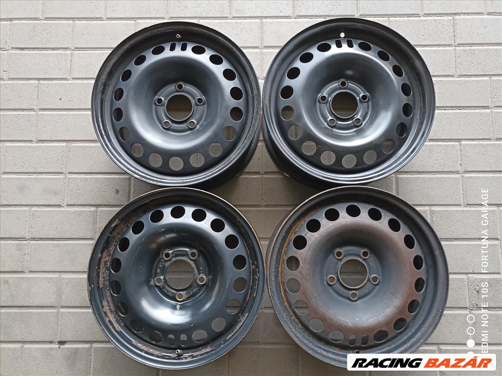  5x115 16" Opel / Chevrolet használt lemezfelni garnitúra (R114) 1. kép